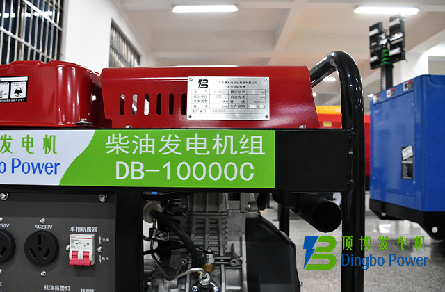 8KW開架式柴油發電機組1