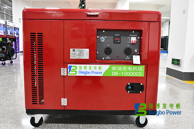 8KW靜音箱式柴油發電機組4